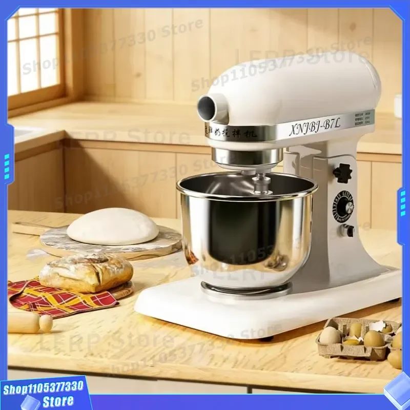 Commercial Stainless Steel Dough Mixer Professional Grade Electric Kneading Machine for Bakery Kitchen Catering Service Heavy