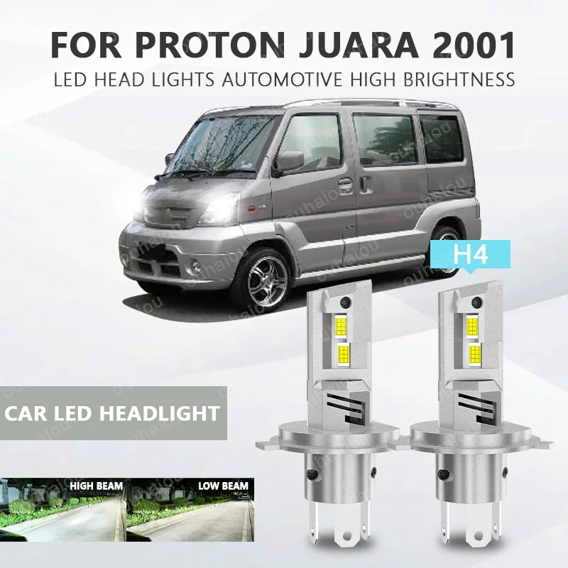 

FOR proton Juara 2001 LED bulb car headlight with heat sink LED headlight headlight H4