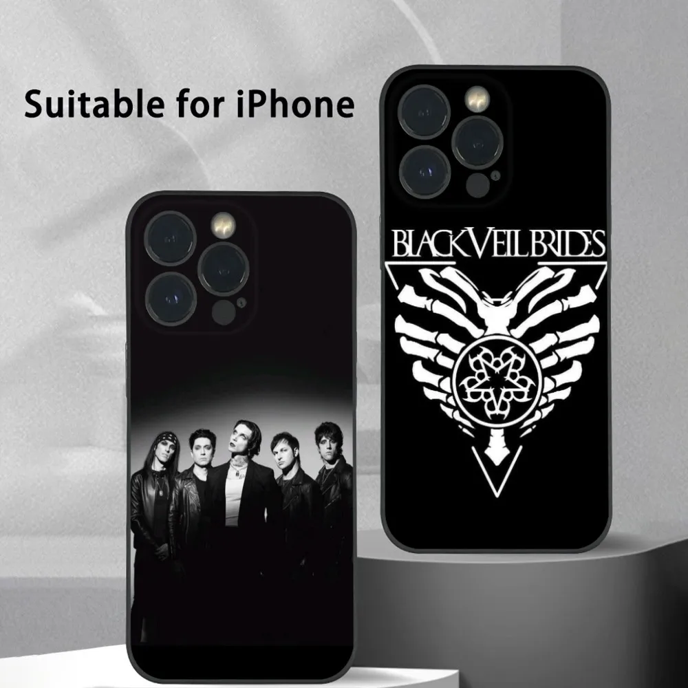 

A-Andy Biersack V-Veil Brides Phone Case For iPhone 16 15 14 13 Pro Max Plus Mini Frosted Soft Shell Funda