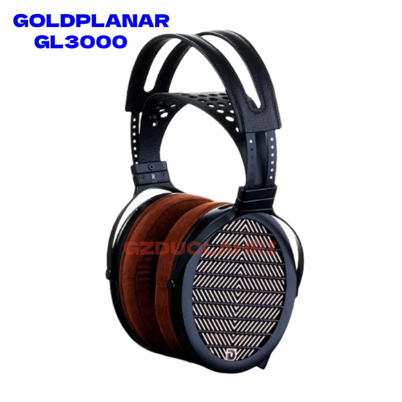 GOLDPLANAR GL3000 الذهب الحجاب الحاجز Hifi السلكية رئيس شنت شقة الحجاب الحاجز الرائد سماعات