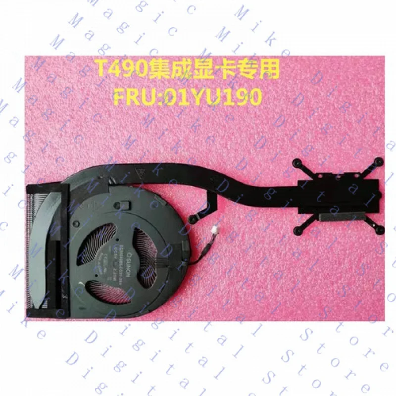 UU  For THINKPAD T490 heatsink single display centralized display 01YU186 01YU190
