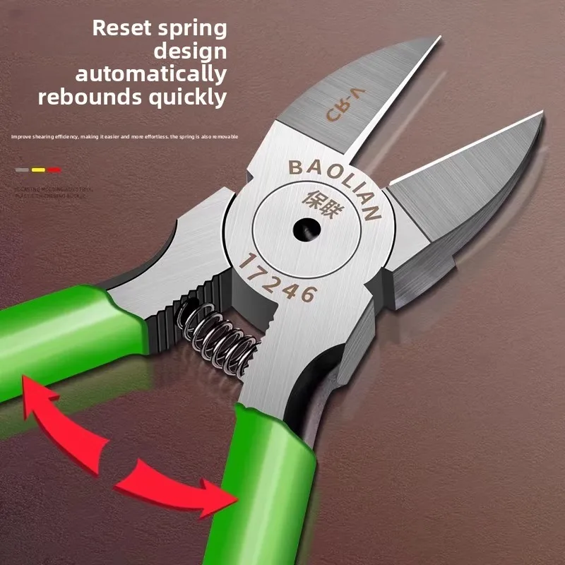 

Pliers Multi Functional Tools Electrical Wire Cable Cutters Cutting Side Snips Flush Stainless Steel Nipper Hand Tools