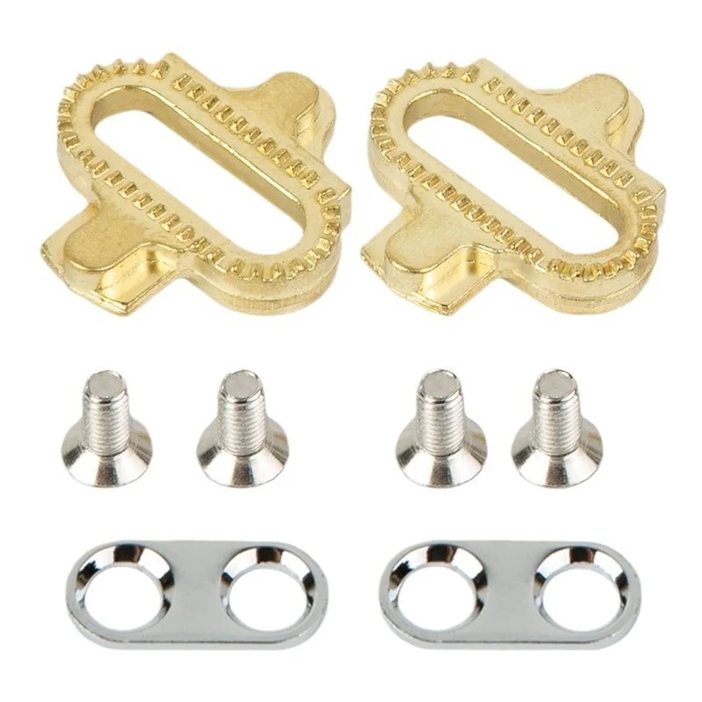 FOR SPD Compatible Mountain Bike Pedal Cleats SH51 One Way Release Brass Alloy Cycling Parts Accessories