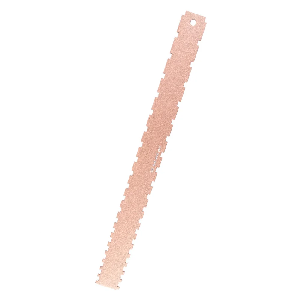 

Metal Measuring Ruler Finger Board Fingerboard Height Gauge Electric Guitar Tool Kit Maintenance Luthier Learning Tools