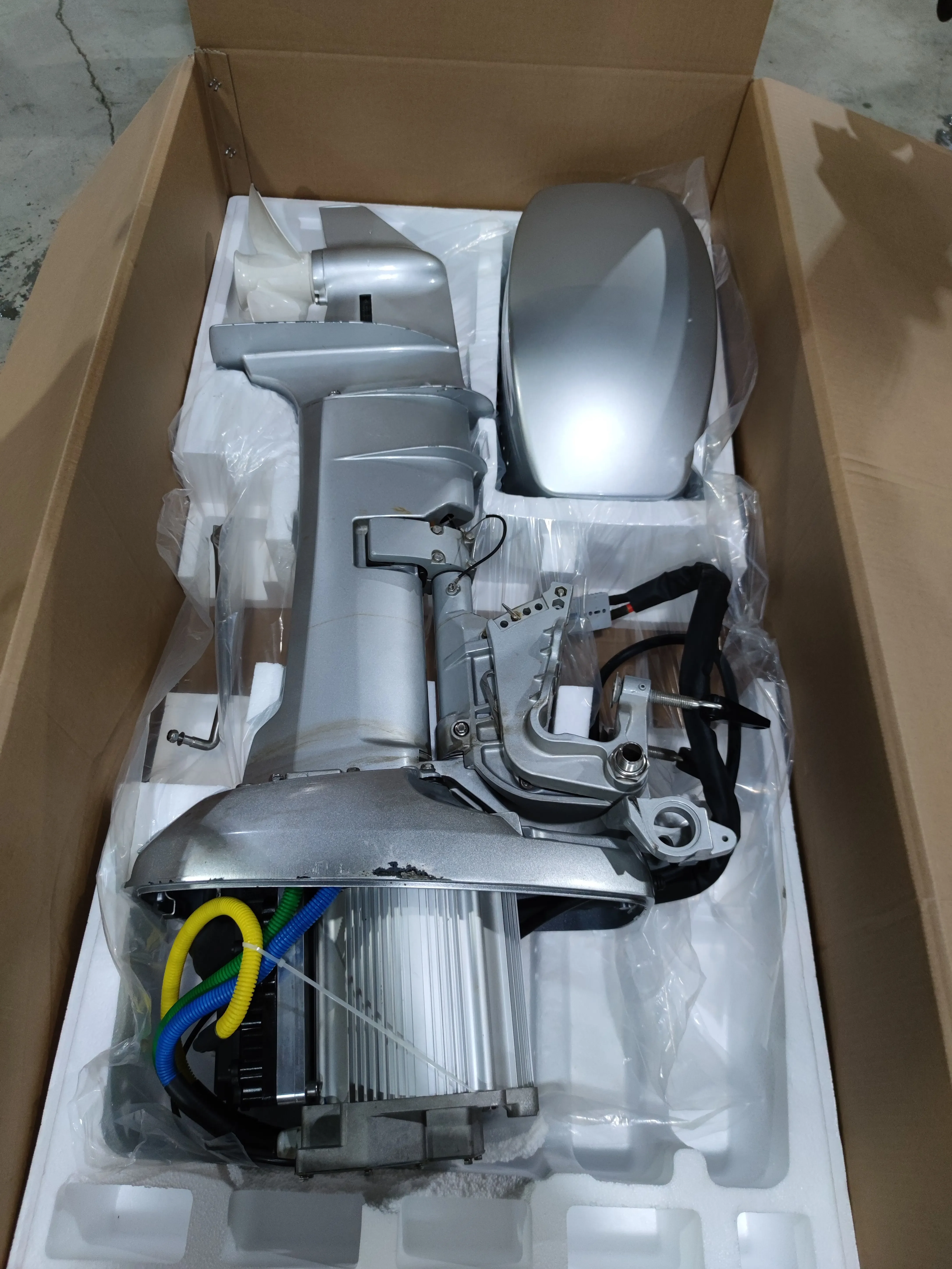 96v 15kw Water Cooled 20hp Electric Outboard Motor