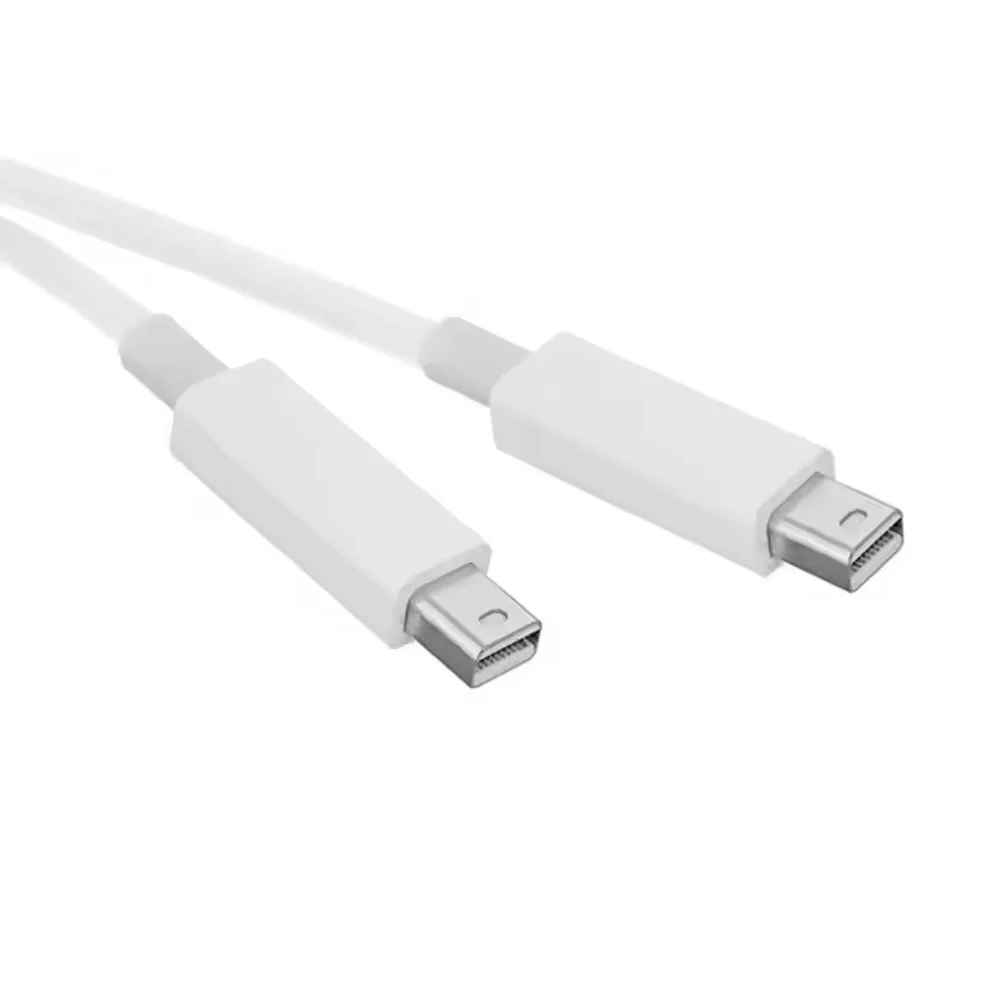 MDR Thunderbolt 2 Cable Thunderbolt 2 Male to Male Video Data Cables for MacBook 2013 2014 2015 White 2M