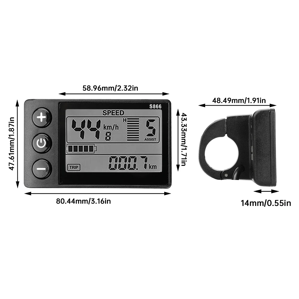36V/48V/64V 30A Sinuswellen-Brushless-Motorcontroller 750-1500W 3-Modus-Treiber für E-Bikes mit LCD-Display S866, V888, SW900, 890 – Detail 20