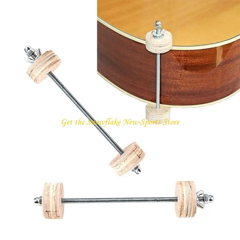 2Pcs/set Guitar Barrel Clamps Mounting Clips Musical Instrument Parts Guitar Body Assembly Clip Maintenance Luthier Tool