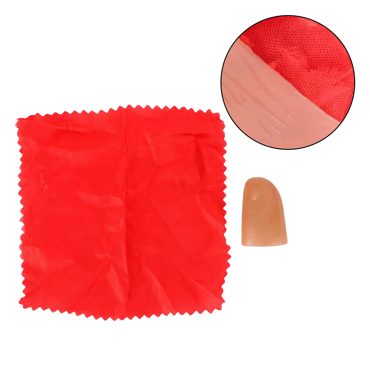 Disappearing Silk Trick Migical Costume Thumb Fake Props Child Nail Kits Kids Toy