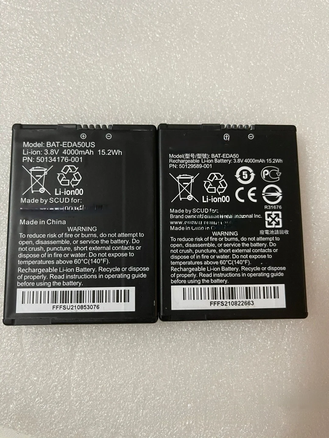 

Original New Battery 4000mAh BAT-EDA50 BAT-EDA50US For Honeywell EDA50 EDA50hc Scanpal EDA40