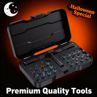 VMAN 24-in-1 Multi-Purpose Ratchet Wrench Screwdriver Set S2 Magnetic Bits DIY Hand Tools for Household Repair RS1