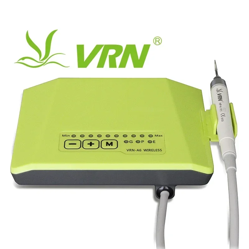 VRN-A6L Dental Ultrasound Scaler พร้อม Hydration Feeding เพื่อทําความสะอาดอย่างไม่เจ็บปวดทั้งหมดแคลคูลัสที่เหนียวแน่นและฟื้นฟูความขาวของฟัน