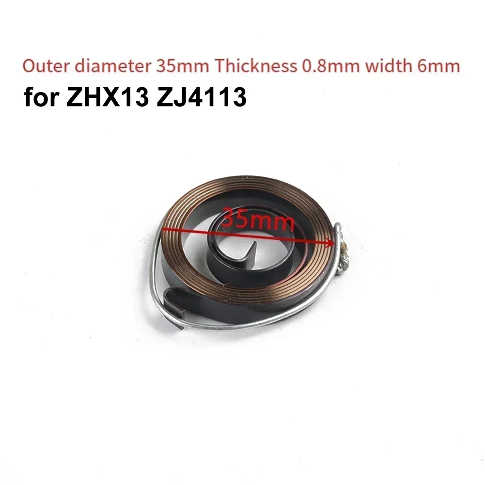 2pcs เจาะกดฤดูใบไม้ผลิ Quill FEED RETURN COIL ฤดูใบไม้ผลิ ASSEMBLY 0.7x6x35 มม.Workshop อุปกรณ์เครื่องมืออุปกรณ์เสริม