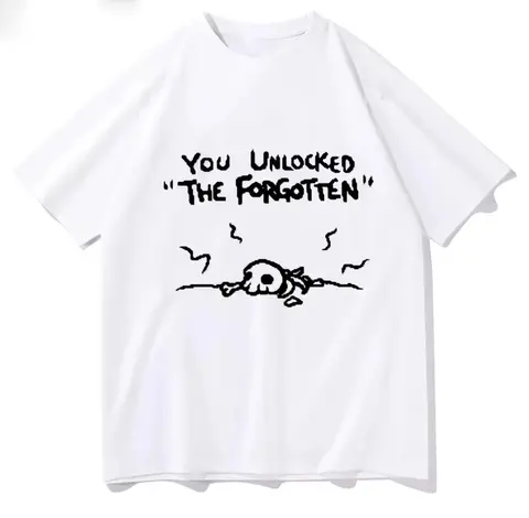 REA Binding of Isaac bomulls-T-shirt för kvinnor Hiphop-t-shirt med kort ärm You Unlocked The Forgotten T-shirt T-shirts Toppar 8 best sales Isaac-t-shirt med bindning - №6