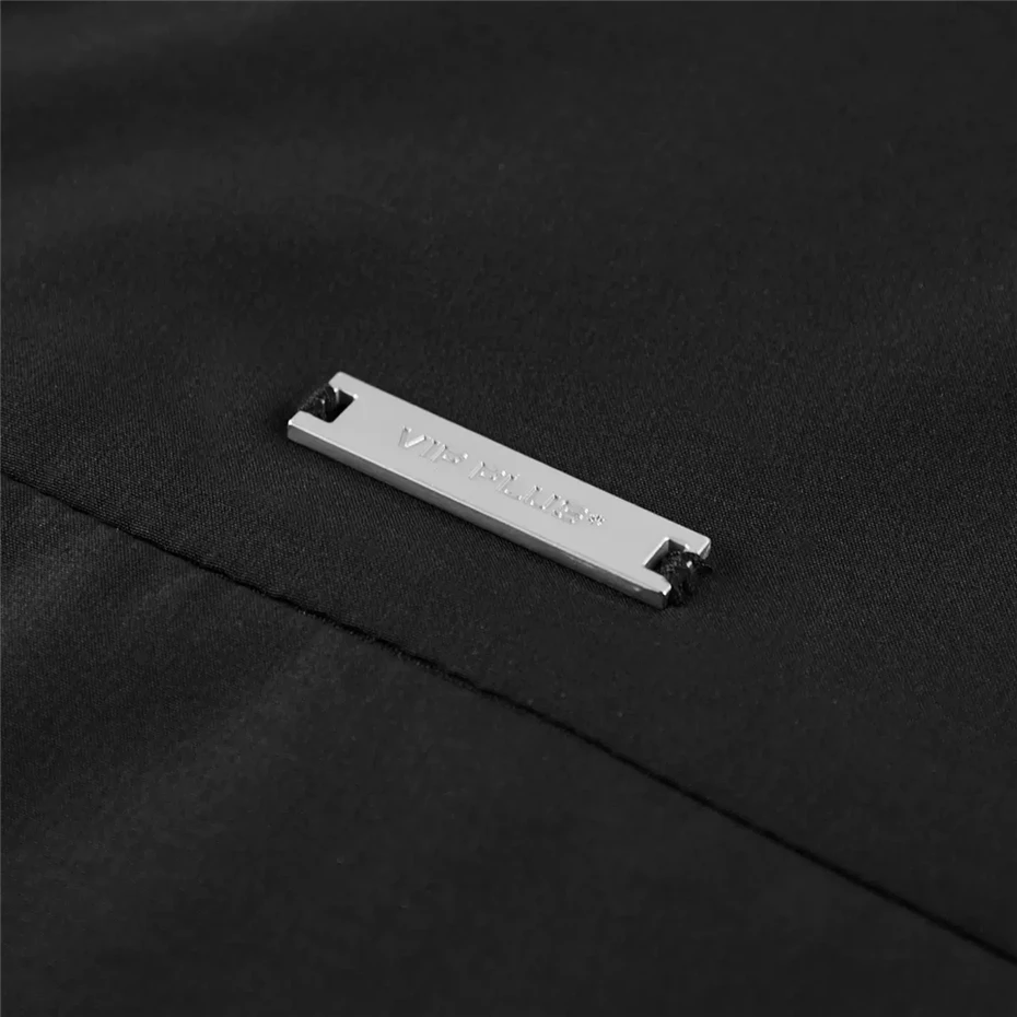 Black Techwear Cargo Shirt Men Spring Autumn Long Sleeve Shirts Jackets Patchwork Shirt Streetwear Male