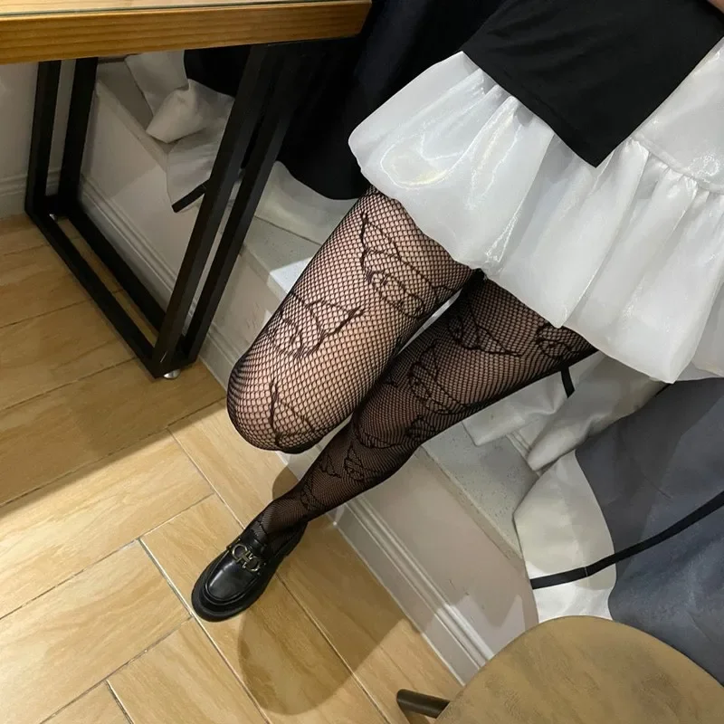 Women Sexy Anime Lolita Pantyhose Cartoon Devil Pattern Tights Club Gothic Fishnet Body Stockings Girls Costume Kawaii Socks New