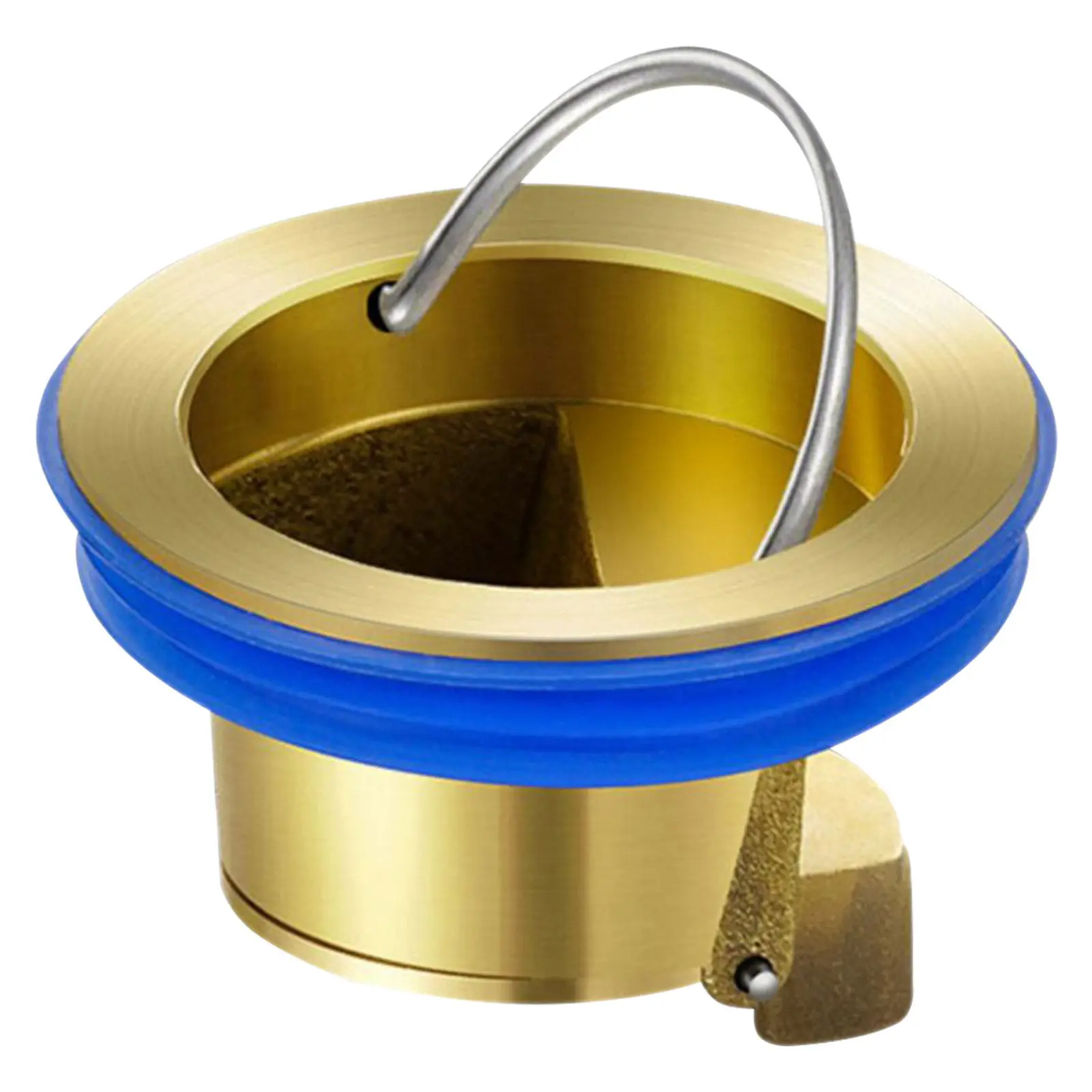 Floor Drain Copper Odor Proof Core Sewer Backflow Preventer Gravity Self-Sealing Wear-Resistant Drain Core for Bathroom Kitchen