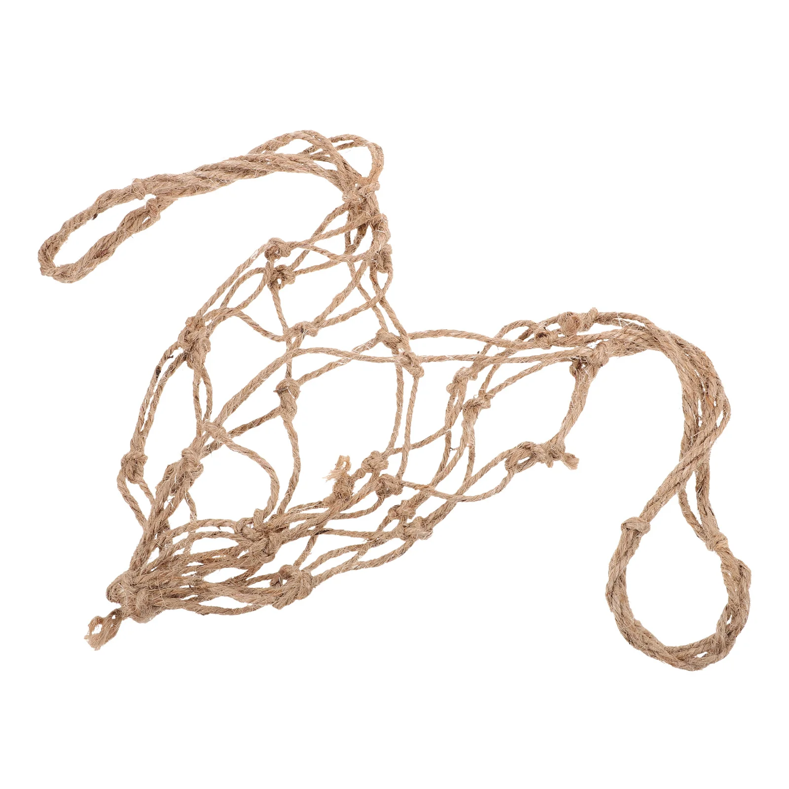 

Strong Hemp Rope Woven Produce Bag Multiuse for Home Outdoors Farming High Strength Reliability Vegetable Bags for Refrigerator