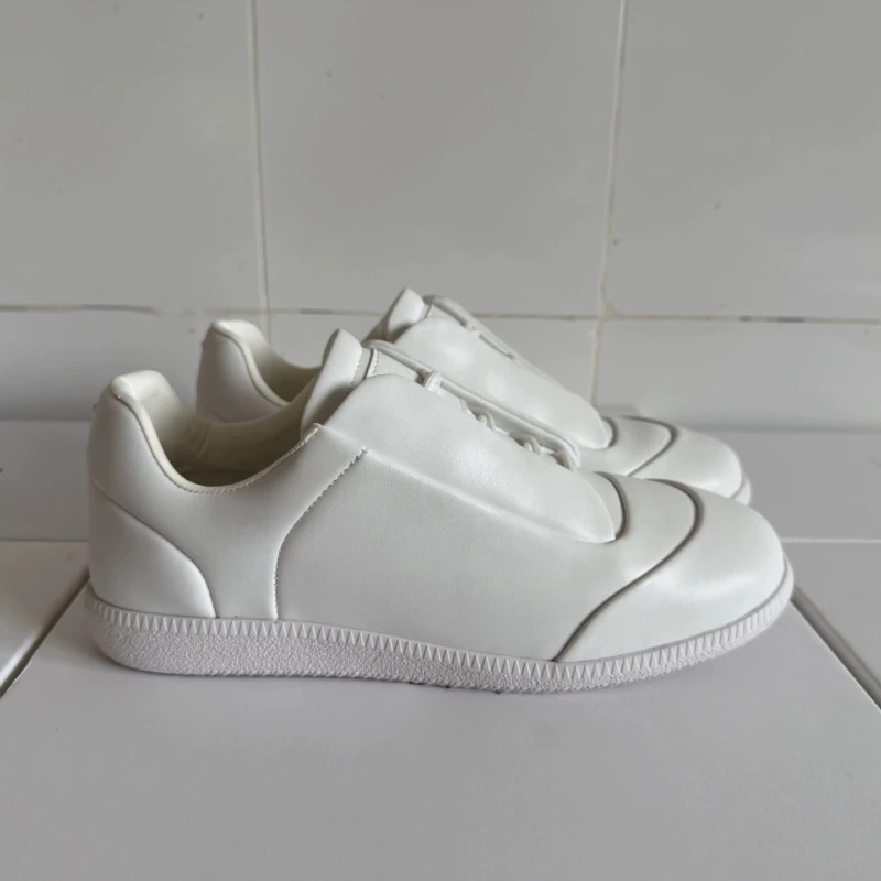 premium shoes for man high quality leather men's sneakers and casual shoes luxury designer shoes for man sneaker tenis hombre view 5