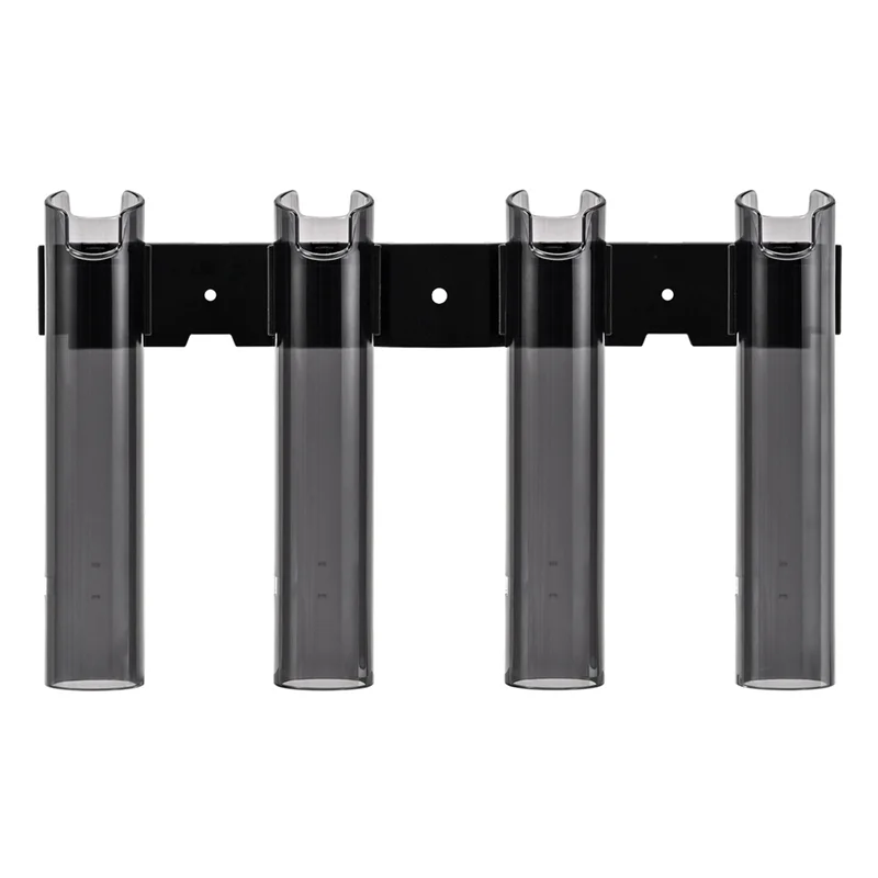 

Wall Mounted Fishing Pole Rod Holder, For Boat, Yacht, Garage Side Storage Tool, 4 Tube Rod Rack Fishing Rod Holder-AT20