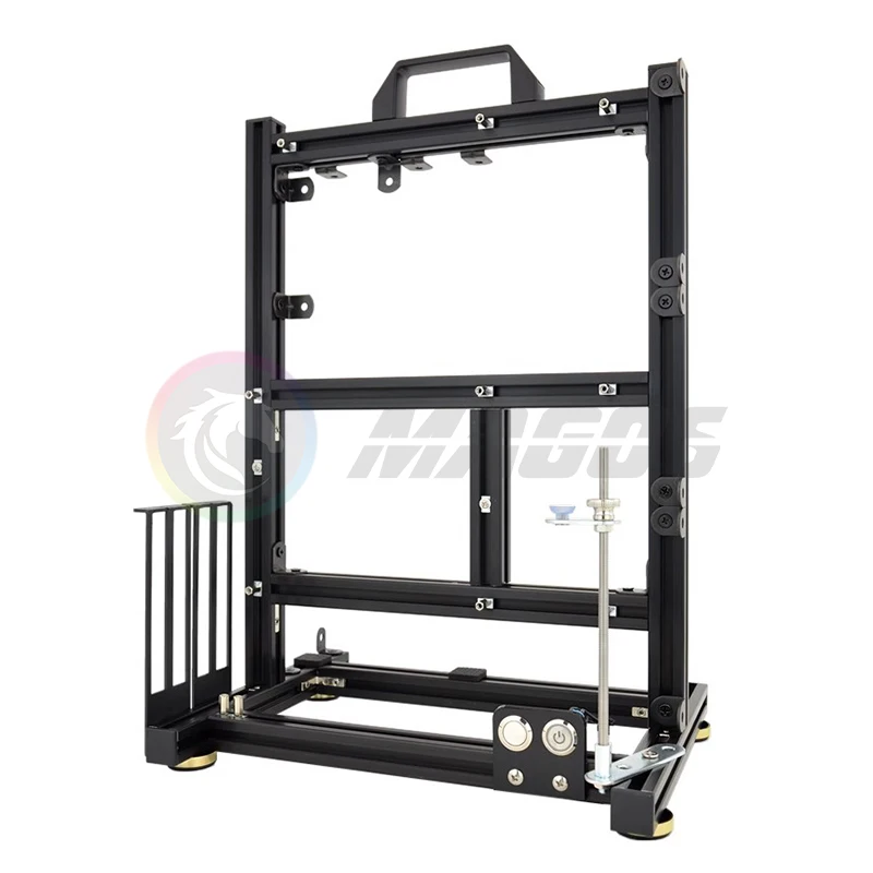 هيكل الكمبيوتر المفتوح DIY إطار ألومنيوم إبداعي مبرد مياه الهواء 360 MOD ATX/ ITX/ MATX إطار سطح المكتب #2