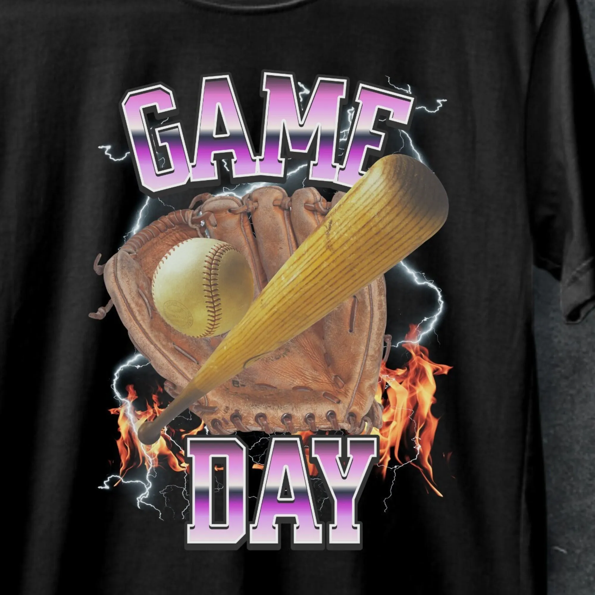 Unique Game Day Baseball Shirt T For Women Sports Mom Family