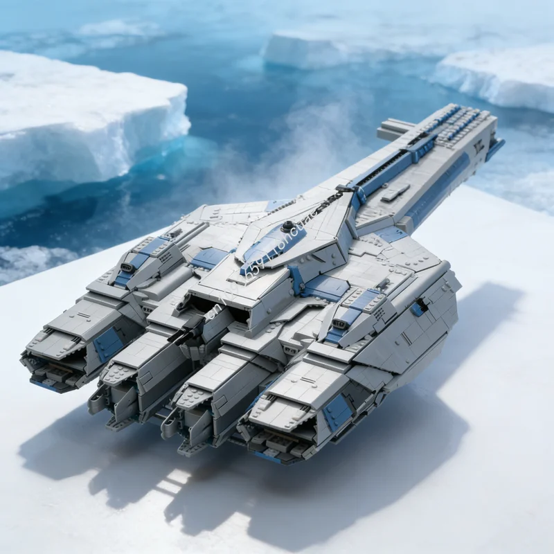 

7685 деталей MOC Star Battle SW Верд YC-класса, модель тяжелого крейсера, конструктор, архитектурные игрушки, рождественские подарки, кирпичики для детей