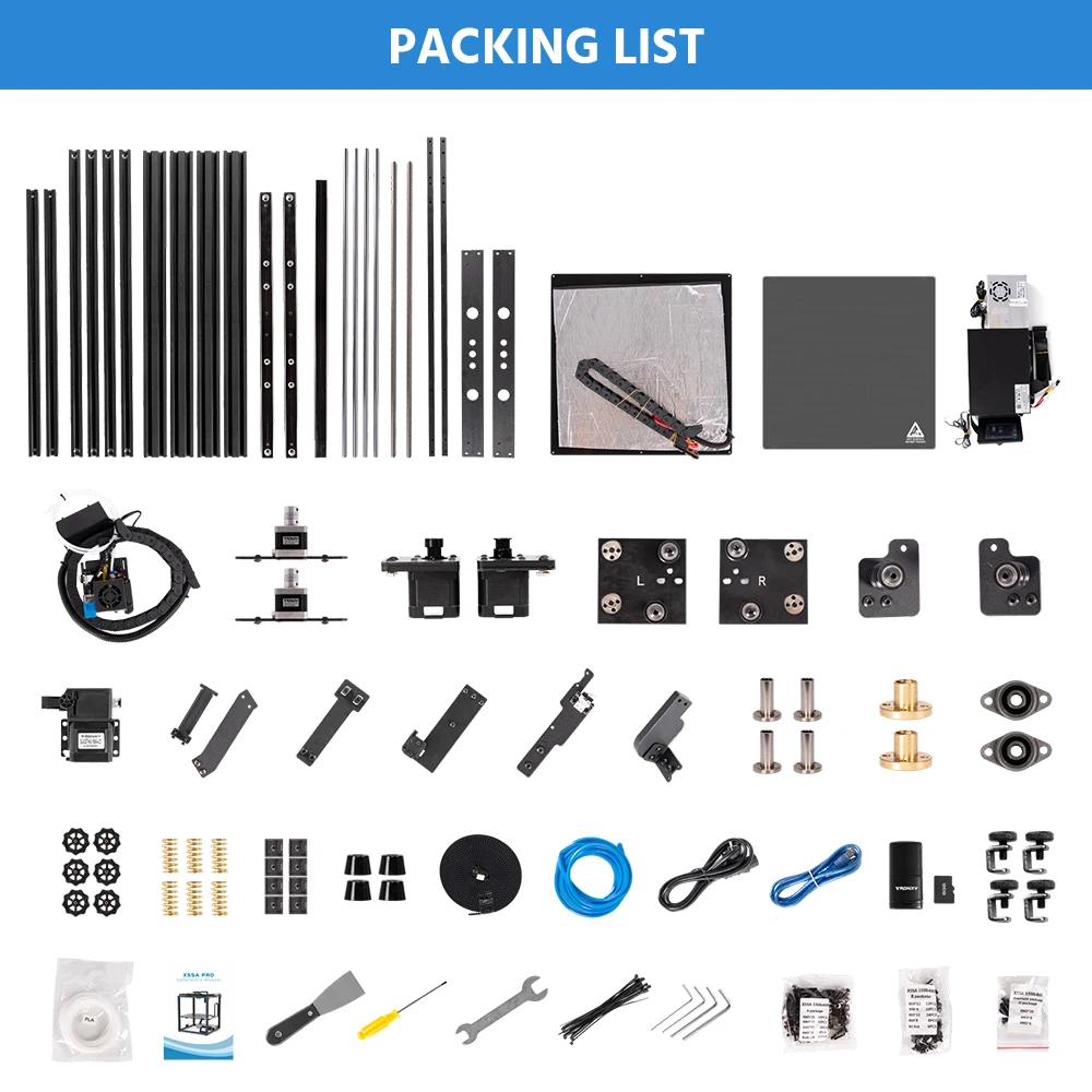 Imagem -06 - Tronxy-diy 3d Printer Kit X5sa X5sa400 Pro Upgrade Tamanho de Impressão Grande Tela Sensível ao Toque de Alta Precisão 400x400x400 mm Impressão 3d