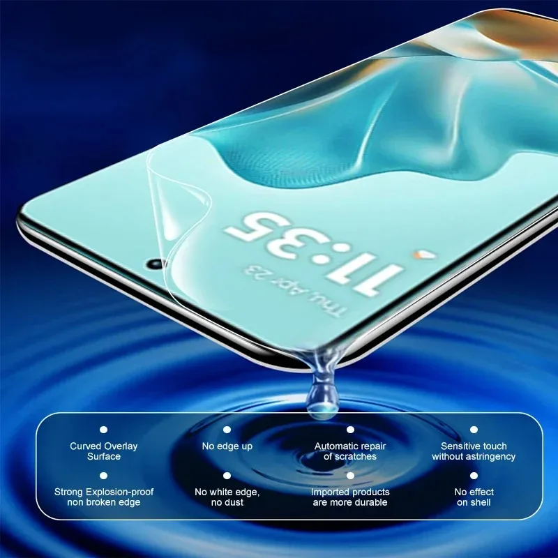 5 sztuk folii hydrożelowej do Xiaomi 15 Pro Ultra Lite pełna osłona ekranu do Xiaomi 15T 14T 13T Pro — zdjęcie produktu 5