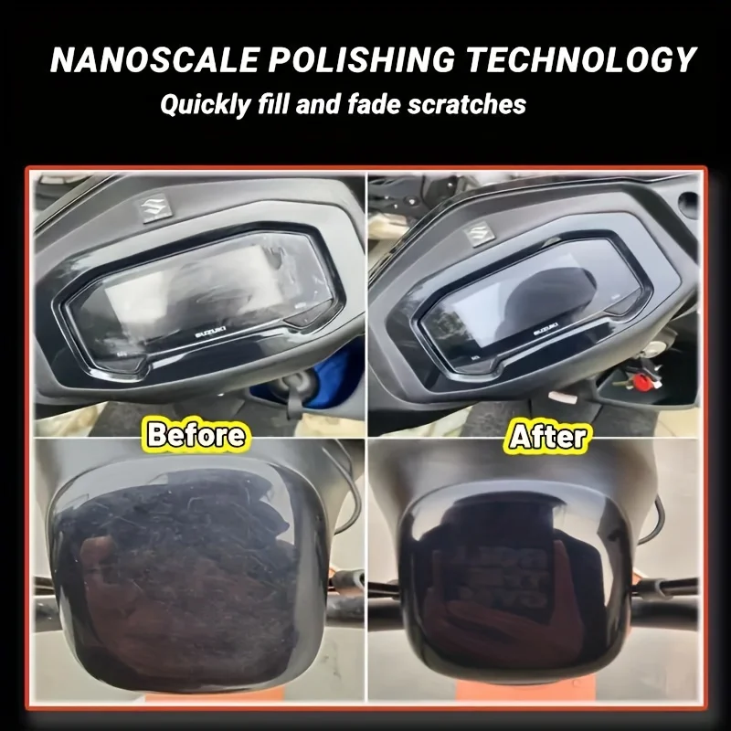 Car Scratch Repair Wax, Dashboard Screen Scratch Repair Agent |   Suitable for Various Scratch Repairs on Central Consoles, Helmets, Glass, Acrylic, and Glasses. image 5