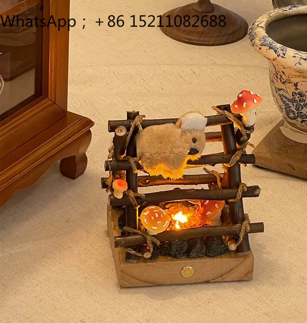 SCY bedroom put bedside table to help sleep ornament to give friends exquisite birthday gift desktop ornament