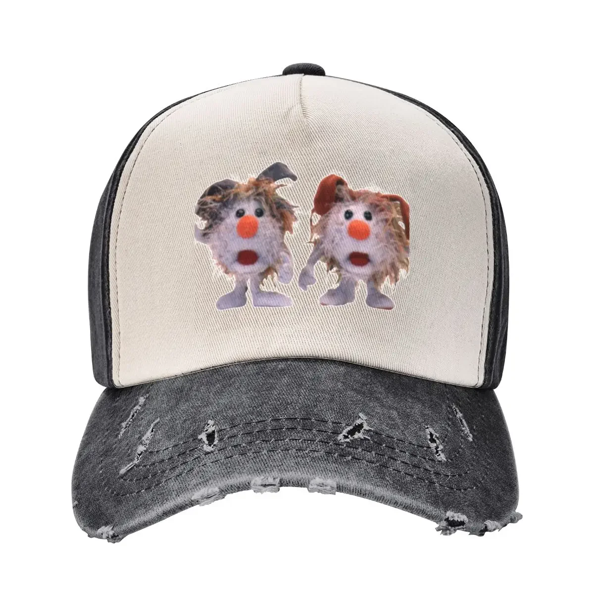 

Fuzzy Wuzzy Big Comfy Couch (Green Background) ORIGINAL BY SillyFun.redbubble.com Baseball Cap Trucker Hat Caps For Women Men's