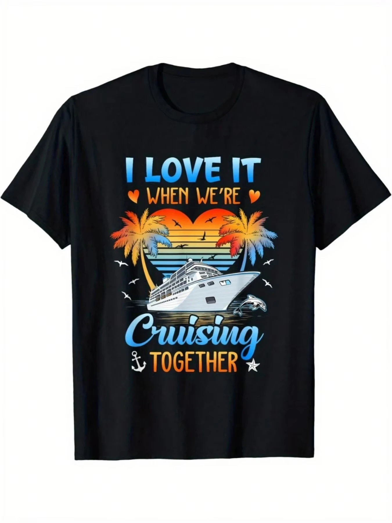 

I Love It When We're Cruising Together Men'S Summer Casual T-Shirt Comfortable - Breathable Oversized T Shirt
