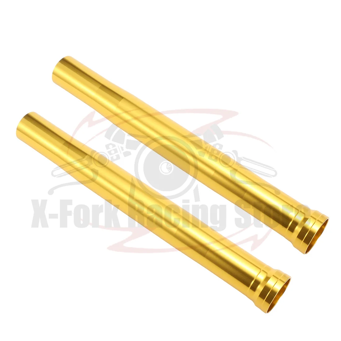 

Front Fork Outer Tubes Pair Fork Pipes Gold For KAWASAKI ZZR1400 2006-2010 ZX1400 Ninja ZX-14 2006-2010 44008-0033 465mm