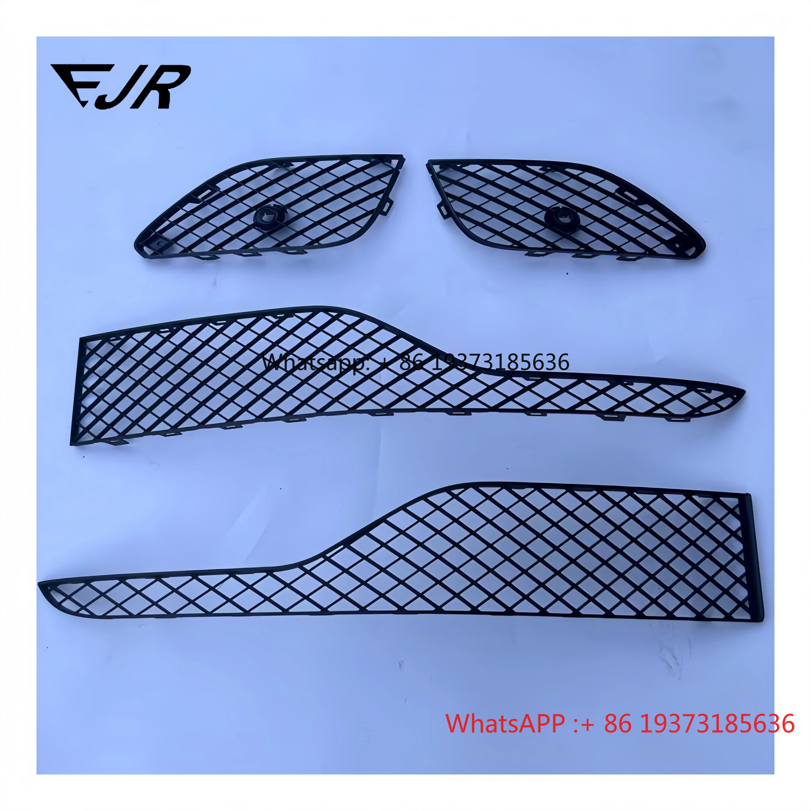 

4 Pieces OEM 3W3807647D/3W3807648D/3W3807681Q/3W3807682Q Black Plastic Grille for Bentley Continental GT GTC 2016-2018 New