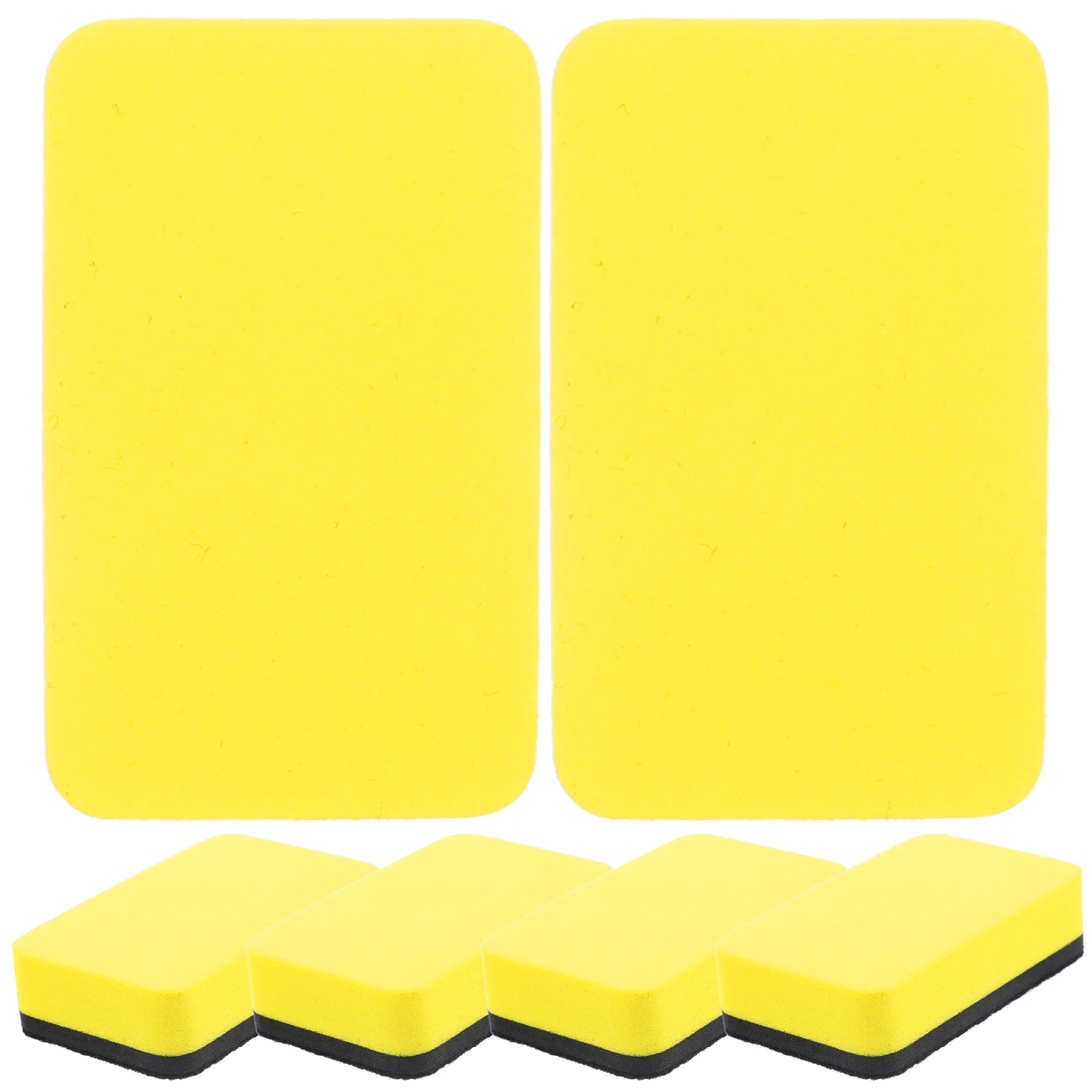 36 قطعة ممحاة السبورة المحمولة المحايات الجافة لمكتب المنزل إيفا ورأى القماش قابلة لإعادة الاستخدام الألوان الزاهية ممحاة السبورة #4