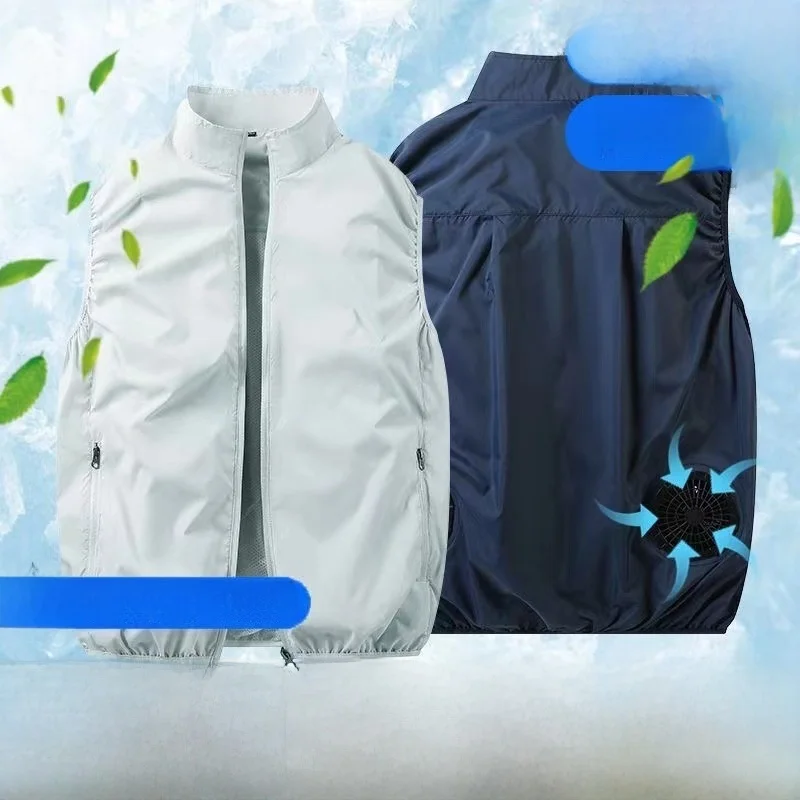 

Новинка лета 2023: Охлаждающий жилет с вентилятором для работы на улице, защита от теплового удара, для сотрудников службы безопасности