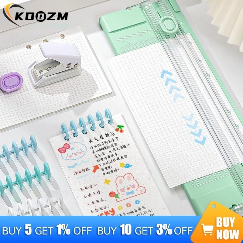 New A4 Bidirectional Cutting Small Paper Cutter With Pull-out Ruler For Photo Trimmers Scrapbook Lightweight Cutting Mat Machine