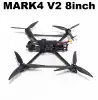 B-CUBE 7/8/9/10 zoll Rahmen V2 CRSF Remote ExpressLRS Flight Control 45/60A 4INI ESC Rack Drone FPV Carbon Fiber Racing Quadcopter 4