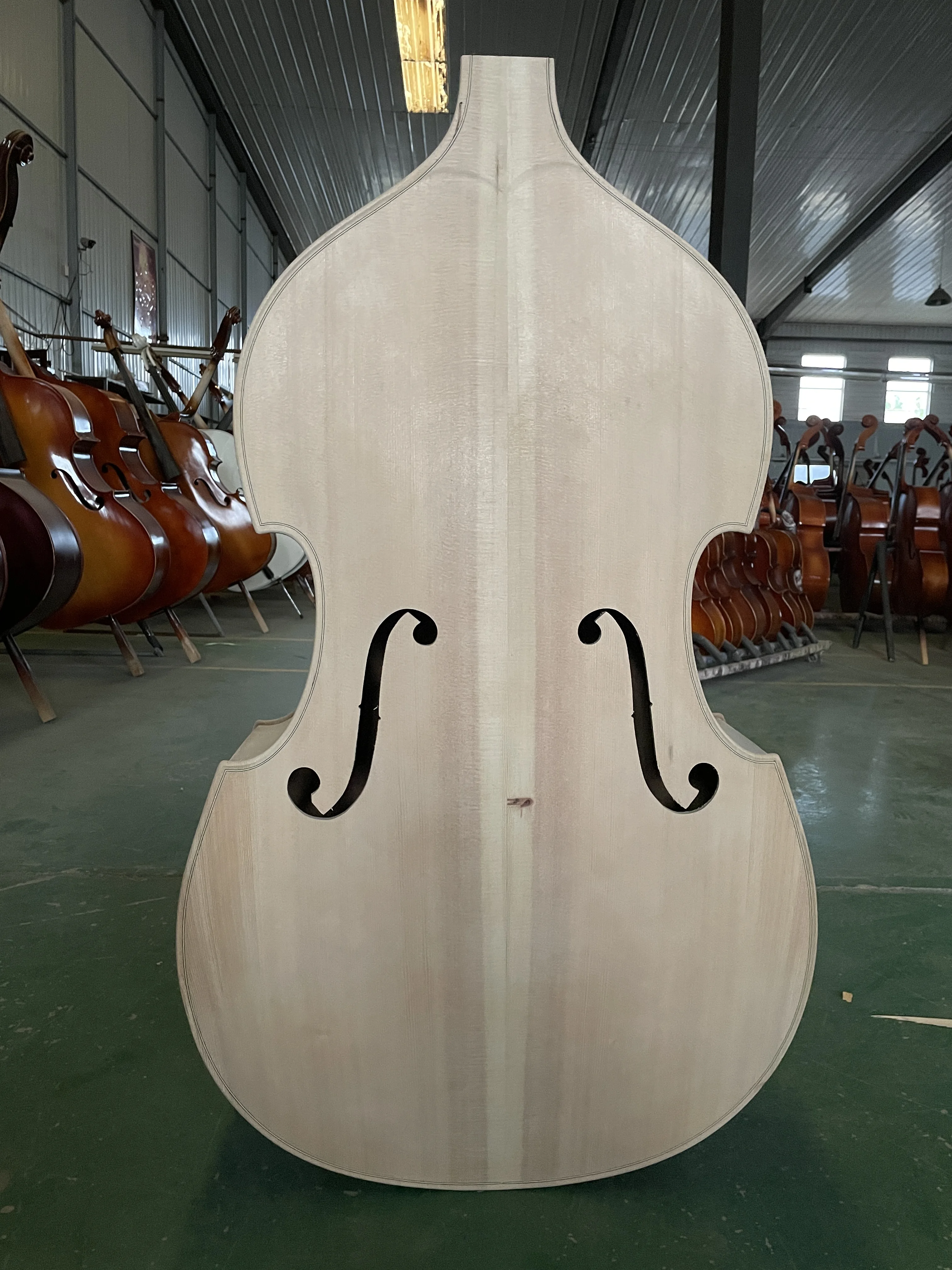 High Quality Unfinished Bass Body, White, 100% Hand Made, High Quality, 4, 3 Strings