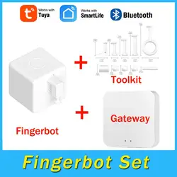 Tuya Smart Bluetooth Mesh Fingerbot Plus Botão Emperrador, Controle de Vida Inteligente, Trabalhar com Alexa, Google Home