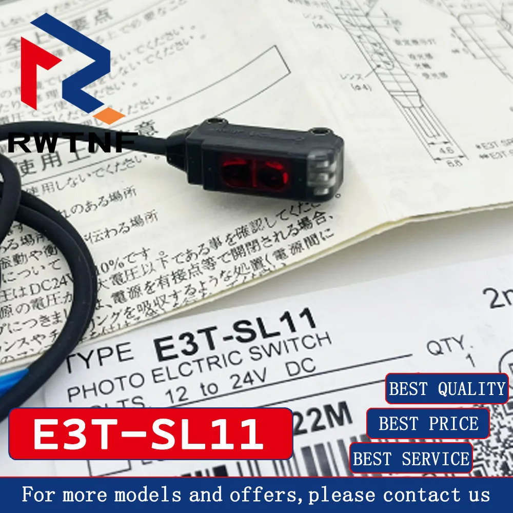 Совершенно новый оригинальный фотоэлектрический датчик переключателя E3T-SL11, 100% оригинальный складской запас