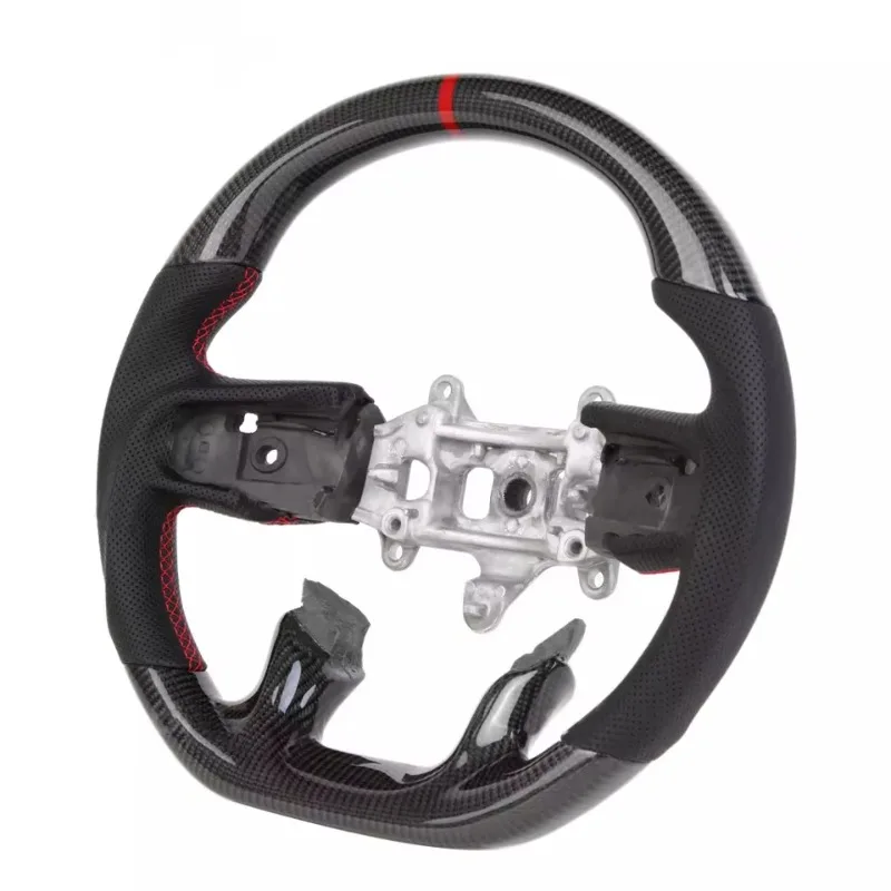 Custom LED Carbon Fiber Steering Wheel High End Performance Car Racing Parts