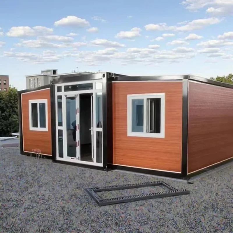 Expandable Container House 20ft Cabin Expandable Container House for Hotel Low Price 40ft Shipping Container House