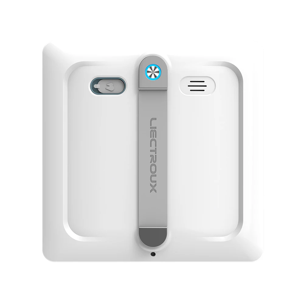 Робот-мойщик окон Liectroux S9: автоматический очиститель стекол с 2 вращающимися щетками и 6-сторонним распылением воды для домашних окон