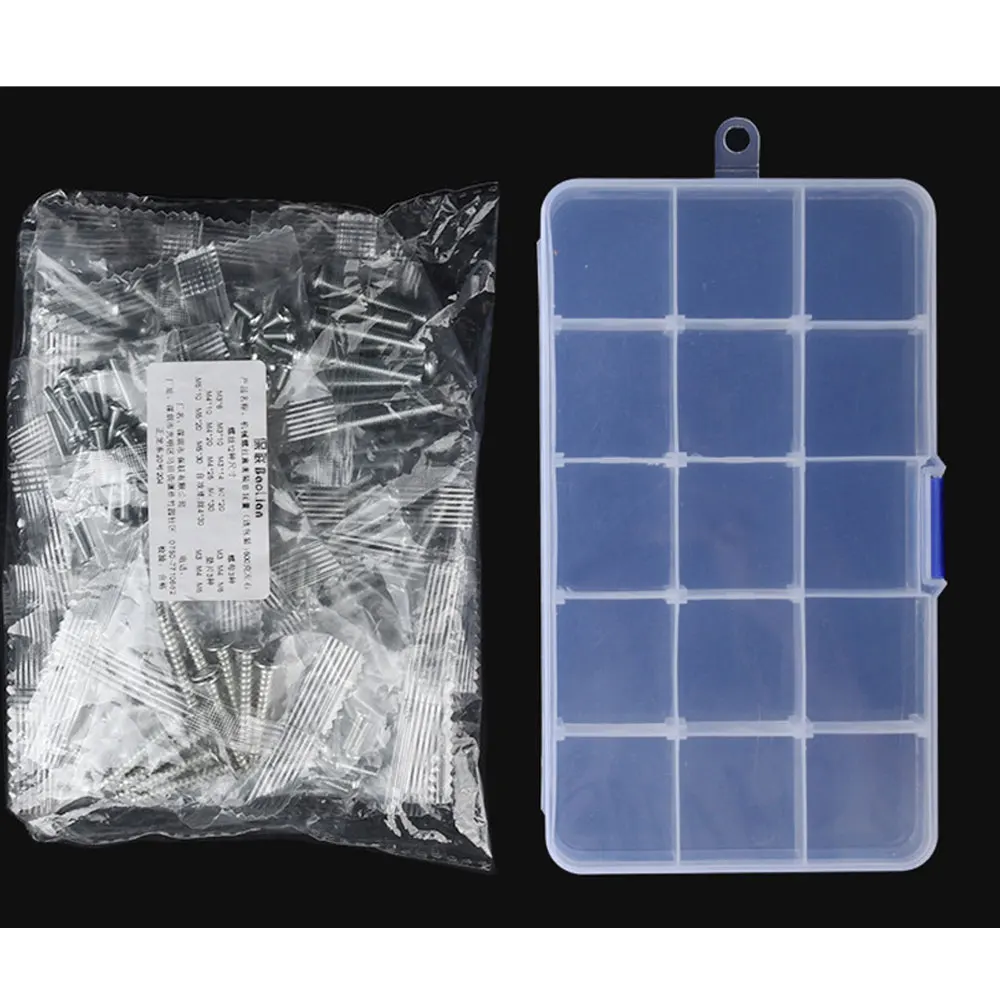 Screw Nuts Caps Set Screws Washers Self-Tapping Screws Kit M2M3 M4M5M6 - Handyman Tool Box Collection