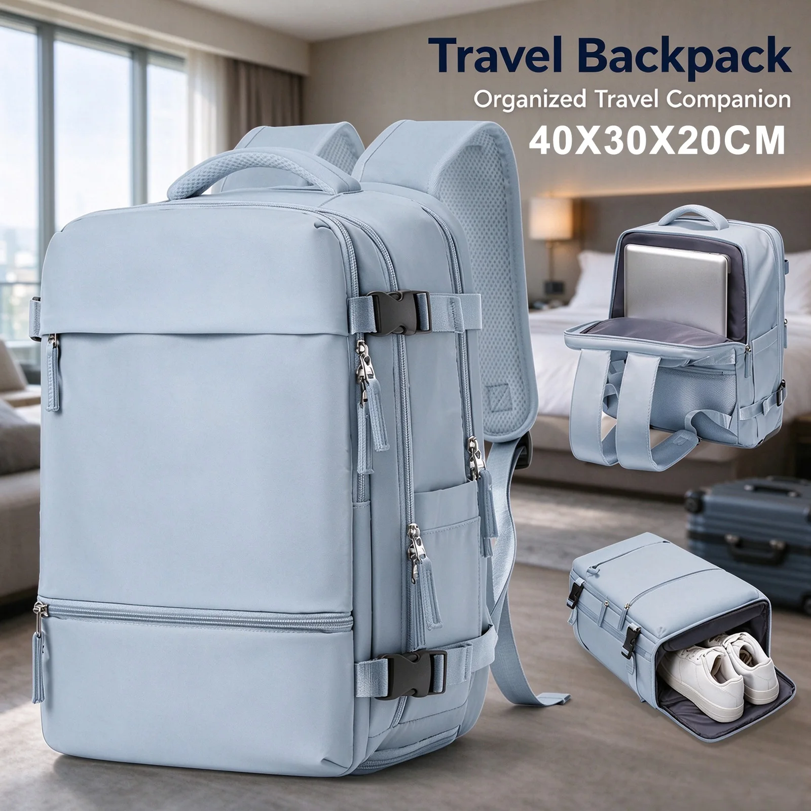 Ryanair Backpack 40x30x20 Cabin Bag Plane Travel Backpack for Men Women Hand Luggage Leisure Notebook Backpack Carry on Luggage