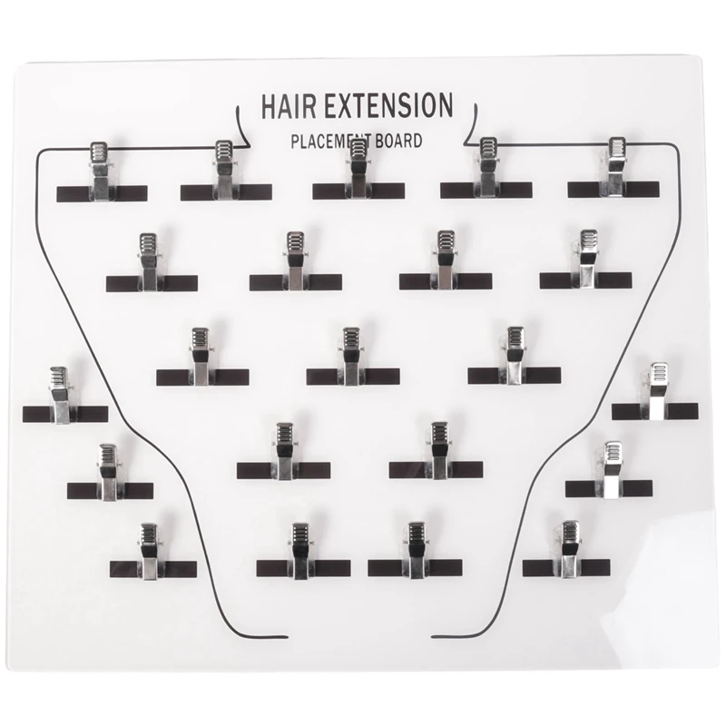 Extension Holder Hair Extension Holder Board-Clip In Wig Grafting Plate For Hairpieces Professional Salon Home