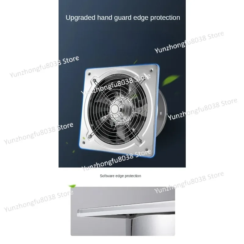 

10/12 Inch Ventilator Metal Tube Ventilation Exhaust Fan Exhaust Fan Exhaust Fan Kitchen