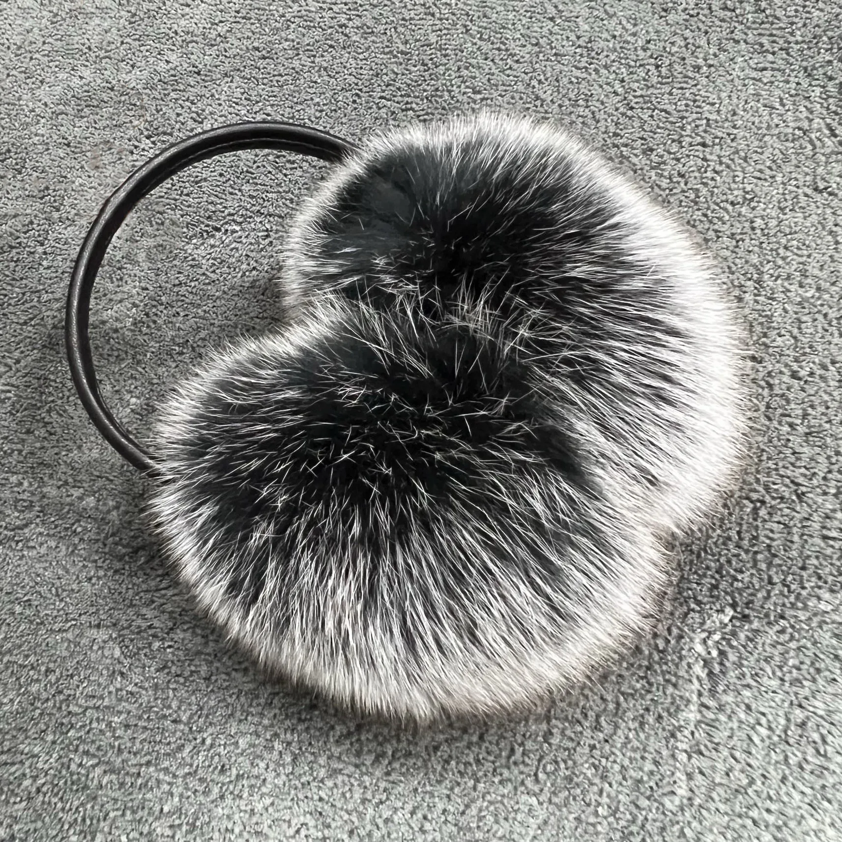 Fox Fur Earmuff Women\'s Winter Fur Ear Protection Antifreeze Earmuffs Winter Ear Warmers Ear Mask Winter Accessories